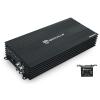 imageRockville RD6001 2400W Peak  600W RMS Mono 1Ohm Car Amplifier ClassD Metal Bass Remote wClip Indicator Low Pass amp Subsonic Filters Compact amp HighEfficiency Ideal for SubwoofersBlack