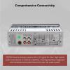 imageRockville RDM18 V2 InDash Digital Media Car Receiver 50W 4 Channels Bluetooth AMFM MP3 USBSD Color Selectable Remote Perfect for Car Audio