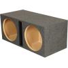 imageRockville RDV15 Dual 15 Vented Subwoofer Enclosure Sub Box 24 Cu Ft Durable MDF Deep Bass for Car Audio