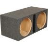 imageRockville RDV15 Dual 15 Vented Subwoofer Enclosure Sub Box 24 Cu Ft Durable MDF Deep Bass for Car Audio