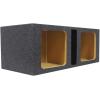 imageRockville RDVK10 Dual 10 12 Cu Ft Vented Subwoofer Enclosure Kicker Solo Baric L7L5L3 Compatible USAMade MDF PrecisionCut for Car Audio Enthusiasts