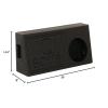 imageRockville REC7 10 Ported Sub Enclosure Box 117 Cu Ft Bedliner Spray USAMade MDF PrecisionCut Durable for CarTruck Audio Enthusiasts