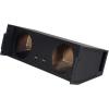 imageRockville REC96 Dual 10 Ported Subwoofer Enclosure Bed Liner Finish PrecisionBuilt SpaceSaving for GMChevy SUV Audio Systems