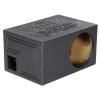 imageRockville RQB10 Single 10 Vented Ported Subwoofer Enclosure 14 cu ft Durable MDF Bedliner Finish High SPL Output for Car Audio Enthusiasts