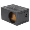 imageRockville RQB10 Single 10 Vented Ported Subwoofer Enclosure 14 cu ft Durable MDF Bedliner Finish High SPL Output for Car Audio Enthusiasts