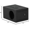 imageRockville RQB65 Single 65 Ported Subwoofer Enclosure Bedlined Sub Box 101 Cu