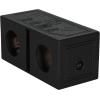 imageRockville RQB8 Dual 8 Vented Subwoofer Enclosure Bed Liner Finish 34 MDF SpringLoaded Terminals for Car Audio Enthusiasts