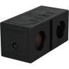 imageRockville RQB8 Dual 8 Vented Subwoofer Enclosure Bed Liner Finish 34 MDF SpringLoaded Terminals for Car Audio Enthusiasts