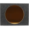 imageRockville RSQ15 26 cuft Sealed Car Subwoofer Enclosure Single 15 Sub Box 34 USA MDF Gold Terminals Made in USA for Car Audio