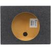 imageRockville RSST12 09 cuft Sealed 12 CarTruck Subwoofer Enclosure Shallow Mount 58 USA MDF Made in USA Compact Design for Tight Spaces