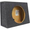 imageRockville RSST12 09 cuft Sealed 12 CarTruck Subwoofer Enclosure Shallow Mount 58 USA MDF Made in USA Compact Design for Tight Spaces