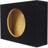 imageRockville RSTS12 12 Sealed Shallow Slim Subwoofer Enclosure Box 58 MDF 062 cu ft 45 Mounting Depth for CarTruck Audio