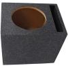 imageRockville RSV10 Single 10 10 cuft Vented Subwoofer Enclosure Box Made in USA Grade A 34 MDF Construction Gold Spring Terminals for Car Audio