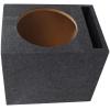 imageRockville RSV12 Single 12 Vented Subwoofer Enclosure Box 122 cuft 34 MDF 38Hz Tuned Port Gold Terminals Made in USA Fits Subs up to 1475