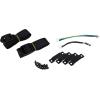 imageRockville RTB80A Bundle 8in 400Watt Peak  200Watt RMS Powered Subwoofer Bass Tube RWK81 8 Gauge Complete Amp Installation Wire Kit with 100 Copper RCA for Jeep Wrangler 8706 2Items