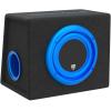 imageRockville RVB101A 10 Inch 500W Active Car Subwoofer with Enclosure Builtin Class AB Amplifier Adjustable Bass Boost Compact Design for Car Audio Enthusiasts
