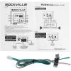 imageRockville RVB101A 10 Inch 500W Active Car Subwoofer with Enclosure Builtin Class AB Amplifier Adjustable Bass Boost Compact Design for Car Audio Enthusiasts