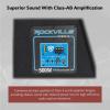 imageRockville RVB101A 10 Inch 500W Active Car Subwoofer with Enclosure Builtin Class AB Amplifier Adjustable Bass Boost Compact Design for Car Audio Enthusiasts