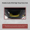 imageRockville RVS12A 1400W Peak  350W RMS 12 Slim Vented Powered Car Subwoofer Enclosure 4Ohm Remote Bass Knob Subsonic Filter MDF Build for Car Audio