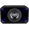 imageRockville SV8K6D2 8 1400W K6 Car Subwoofer 2Ohm  Plexi Enclosure in Vented MDF Box Selectable BlueWhite LED10 1 Ohm