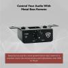 imageRockville Slim UnderSeat Powered Subwoofer Builtin Amplifier Aluminum Enclosure Remote Perfect for CarTruck Audio 6510