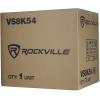 imageRockville VS8K54 8 K5 800W Peak200W RMS Car Subwoofer 4 Ohm Vented Enclosure 400W Program Power 37Hz13kHz Deep Bass for Car Audio SystemsSinge 8 4 Ohm