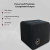 imageRockville VS8K54 8 K5 800W Peak200W RMS Car Subwoofer 4 Ohm Vented Enclosure 400W Program Power 37Hz13kHz Deep Bass for Car Audio SystemsSinge 8 4 Ohm