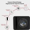 imageRockville VS8K54 8 K5 800W Peak200W RMS Car Subwoofer 4 Ohm Vented Enclosure 400W Program Power 37Hz13kHz Deep Bass for Car Audio SystemsSinge 8 4 Ohm