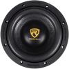 imageRockville W8K9D2 2000W Peak and RMS 500W 8in Car Audio Subwoofers Dual 2Ohm CEA Compliant for Vehicle Bass Systems 2Piece
