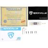 imageRockville dB15 6000 Watt Peak1500w RMS Mono 2 Ohm Amplifier Car Audio Bundle with Rockville RWK01 0 Gauge Complete Car Amp Wiring Installation Kit wRCAs