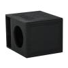 imageQ Power QBomb QBOMB10HP Single 10 Vented Port Subwoofer Box wBedliner Spray