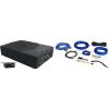 imageRockville Car Audio Bundle SS10P 10 800w Slim UnderSeat Active Subwoofer Compact Design RWK81 8Gauge Complete Amp Installation Kit 100 Copper RCA 2Items