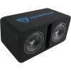 imageRockville DV8K52 Dual 8 K5 1600W Car Subwoofers 2 Ohm Final Load Vented Enclosure NonPressed Paper Cone Durable Build for Car Audio Systems
