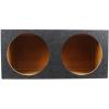 imageRockville RD15 Dual 15 21 cuft Sealed Car Subwoofer Enclosure Box 34 MDF Made in USA Precision Build Deep HighPower Bass for Car Audio