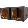 imageRockville RDV12 Dual 12 Vented Subwoofer Enclosure Box 155 Cu Ft 34 MDF Deep Bass Durable Carpet Finish Compact Design for Car Audio Enthusiasts