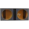 imageRockville RDVB15 Dual 15 Vented Subwoofer Enclosure 241 Cu Ft Per Sub Center Divider USAMade 34 MDF Precision Fit for Car Subs