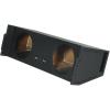 imageRockville REC97 Dual 12 Ported Subwoofer Enclosure 19 Cu Ft Bed Liner Finish Precision Fit HighPerformance Bass for 0224 TahoeYukonXLSuburban Owners