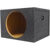 imageRockville RMS12 Single 12 Sealed Subwoofer Enclosure 16 Cu Ft 34 MDF Construction AirTight Design Deep Bass Durable Build Made in USA for Car Audio Enthusiasts