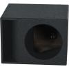 imageRockville RQB12HP Single 12 Horn Ported Subwoofer Enclosure 34 MDF Bed Liner Finish 201 cu ft Air Space 30 Hz Tuned for Car Audio