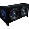 imageRockville RV1010P Dual 10 1000W Peak500W RMS Car Audio Subwoofers in Vented Enclosure Durable MDF Cabinet Aviation Carpet Finish Powerful Bass for Car Audio Systems