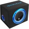 imageRockville RVB101A 10 Inch 500W Active Car Subwoofer with Enclosure Builtin Class AB Amplifier Adjustable Bass Boost Compact Design for Car Audio Enthusiasts