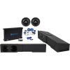 imageRockville W8K9D2 Bundle 2 8 2000W Peak500W RMS Dual 2Ohm Car Sub Dual 8 Sub Box Install Kit dB14 RMS Amp for 200720 GMChevy 1500 Crew Cab 2500HD3500HD RWK41 Amp Wiring kit 6Items