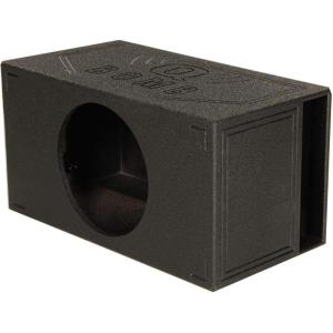 imageQ Power Q Bomb Series 15 Inch Ported Car Subwoofer Sub Box Enclosure with Single Vented Chamber Design and Black Bed Liner Spray Finish Black