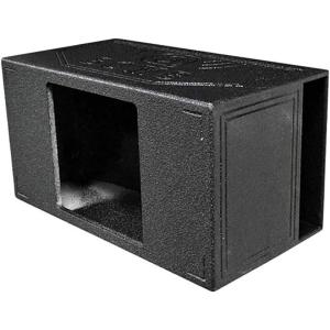 imageQPower LongLasting Durable Single 15Inch SideVented Custom Kicker L7 Square CarTruck Subwoofer Speaker Box