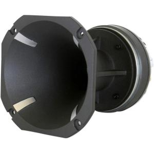 imageRockville HT120 360W Compression Driver Tweeter 8 Ohm Titanium Diaphragm Aluminum Horn High Sensitivity Perfect for Car Audio and PA Systems