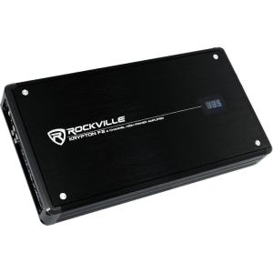 imageRockville KRYPTON F2 3200W 4Channel 2Ohm Car Amplifier DynoCertified MOSFET Adjustable Crossover Remote Control Perfect for Car Audio and Subs