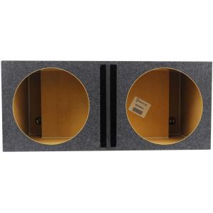 imageRockville RDVB15 Dual 15 Vented Subwoofer Enclosure 241 Cu Ft Per Sub Center Divider USAMade 34 MDF Precision Fit for Car Subs