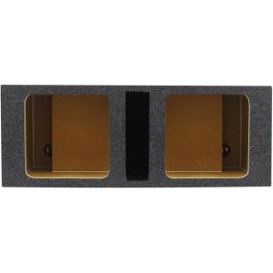 imageRockville RDVK10 Dual 10 12 Cu Ft Vented Subwoofer Enclosure Kicker Solo Baric L7L5L3 Compatible USAMade MDF PrecisionCut for Car Audio Enthusiasts