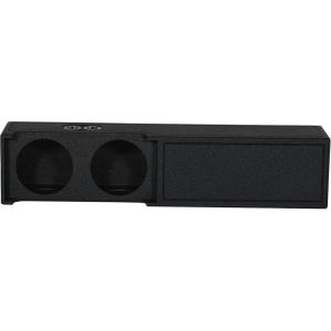 imageRockville REC109 Dual 10 Inch Ported Bedlined Subwoofer Enclosure 11 CuFt Air Space Per Sub 675 Inch Mounting Depth Underseat Upfire for 2019 Dodge Ram Crew Cab