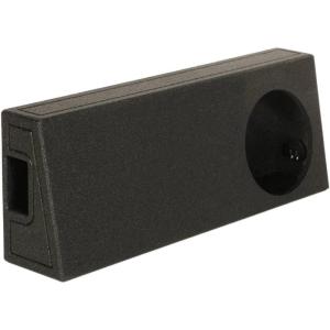 imageRockville REC122 Single 12 Ported Subwoofer Enclosure Box Behind Seat Truck Fit 34 MDF Bed Liner Finish 188 Cu Ft 40Hz Tuning